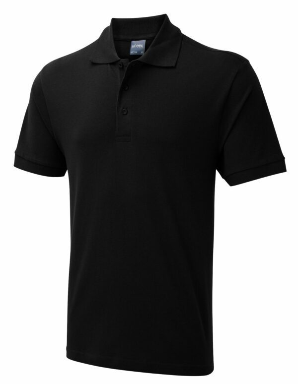 Personalised Men's Ultra Cotton Poloshirt Black