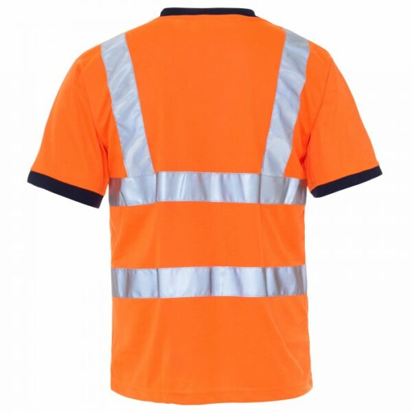 Personalised Hi Vis Orange T Shirt