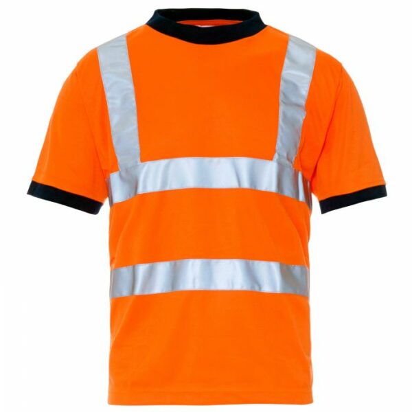 Personalised Hi Vis Orange T Shirt