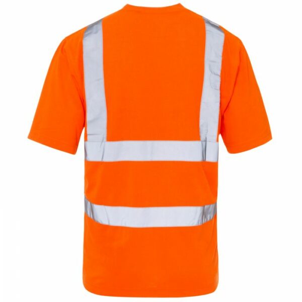 Personalised Hi Vis Orange T Shirt